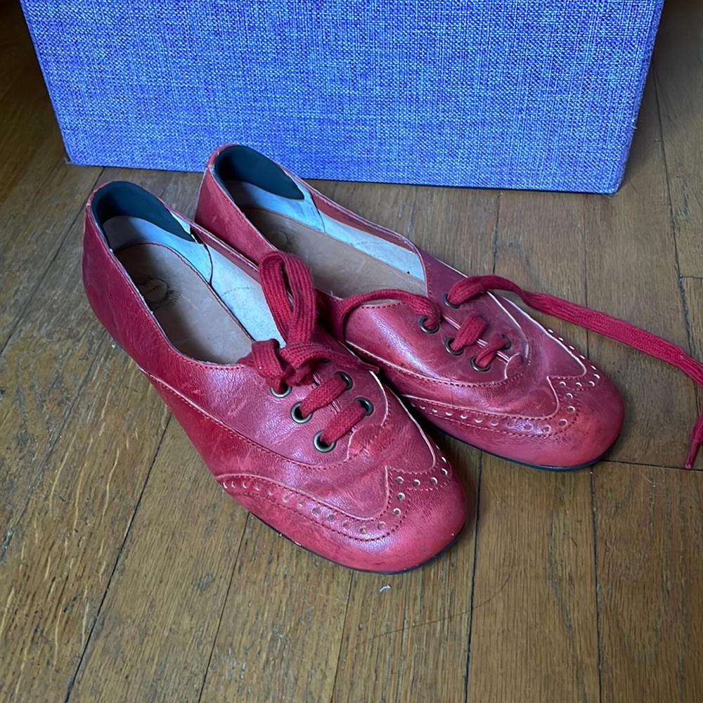 Lucky Penny Red Shoes